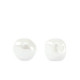 Imitation freshwater pearls 3x3mm White
